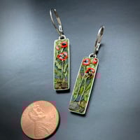 Image 3 of Poppy Earrings, rectangle