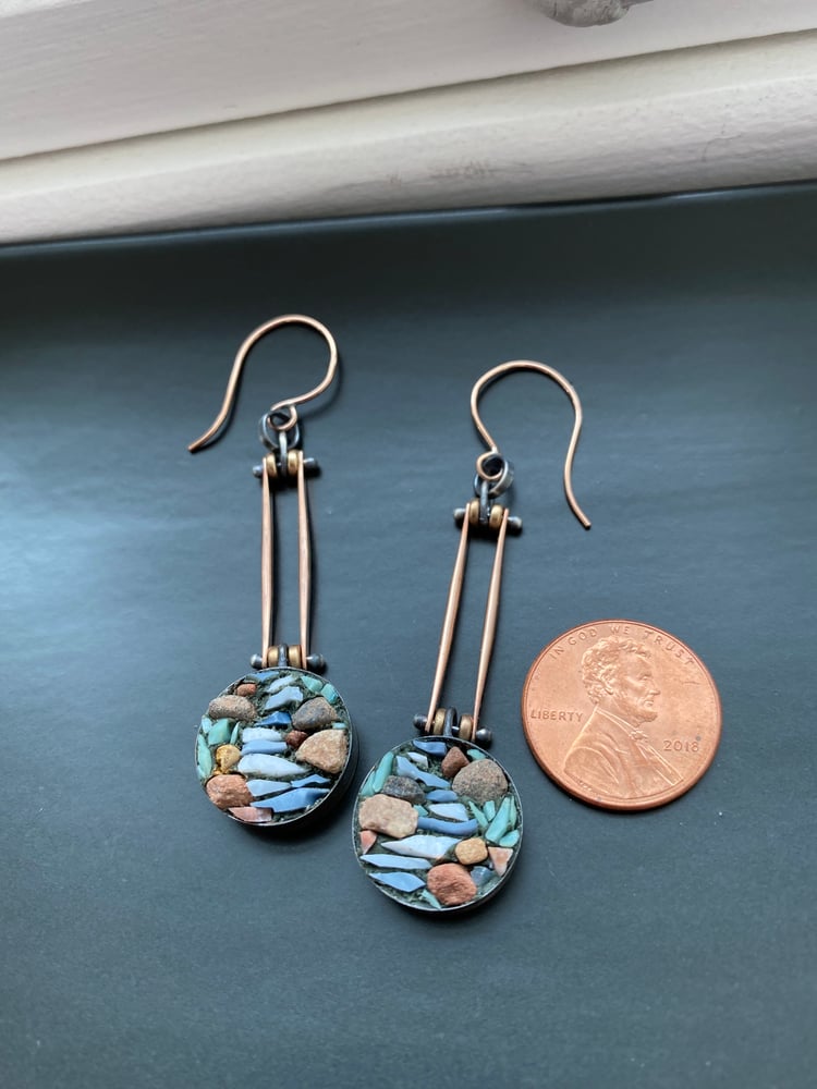 Image of Southwest River Earrings