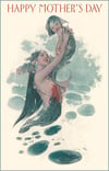 Mermaid Mother's Day Note Card