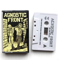 Image 2 of Agnostic Front-No One Rules Cassette Tape and T-shirt Bundle