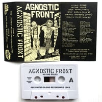 Image 3 of Agnostic Front -No One Rules Cassette Tape