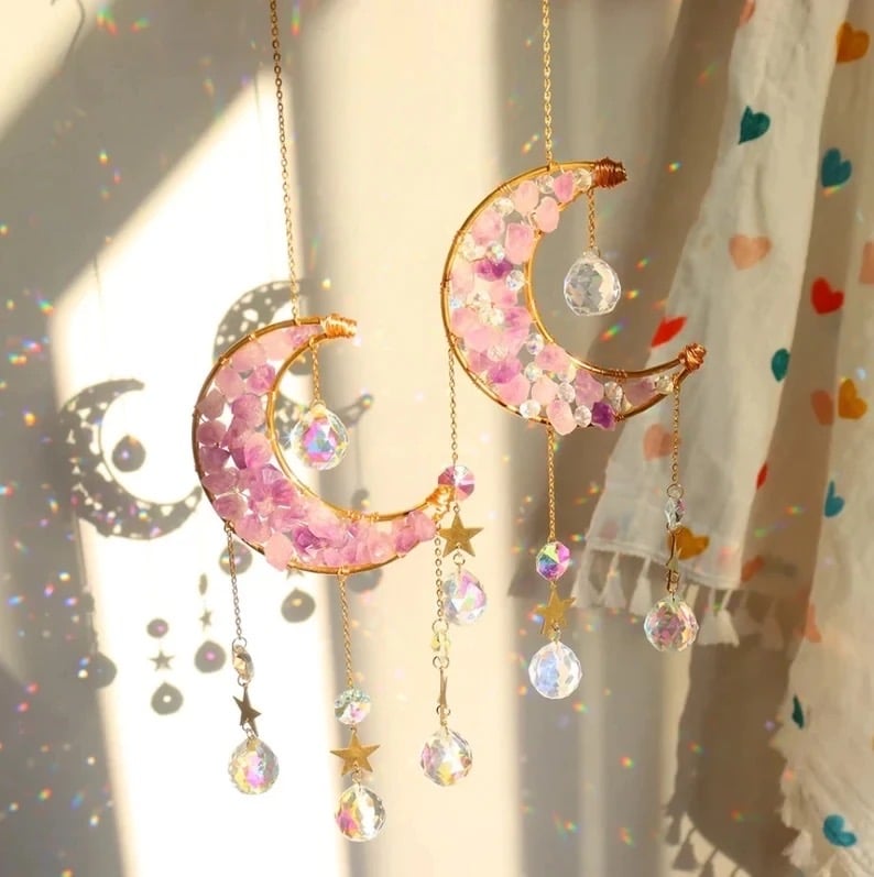 Image of Large Amethyst Sun catcher