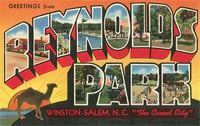 Image 1 of Reynolds Park Winston-Salem, NC Postcard