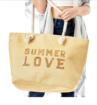 Image 1 of Summer Love Large Tote 