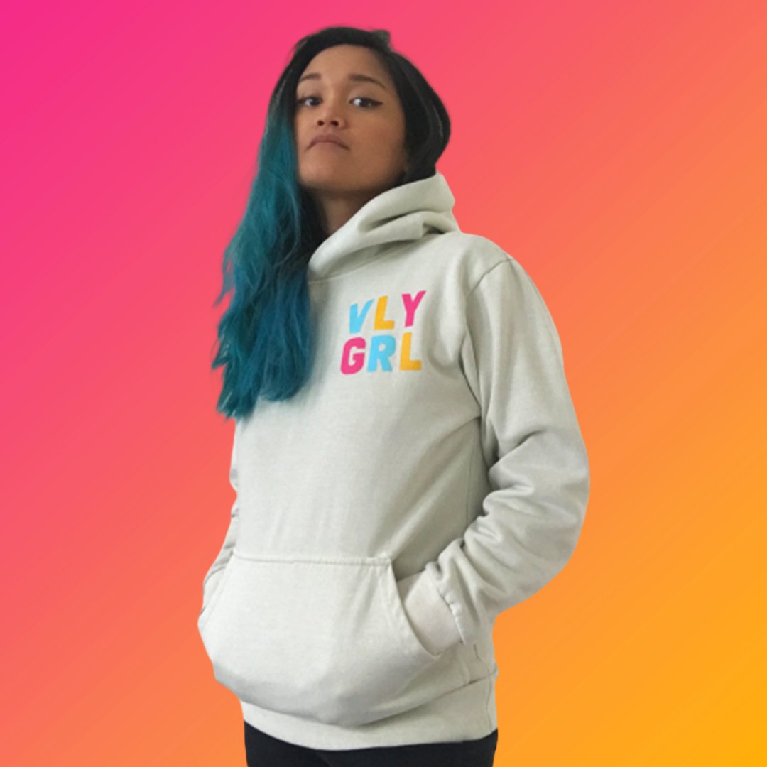 Image of VLY GRL Logo Hoodie