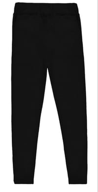 Image 2 of BLACK SPLATTER JOGGERS