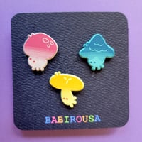 Image 1 of Mushroom Bug Pin Set!
