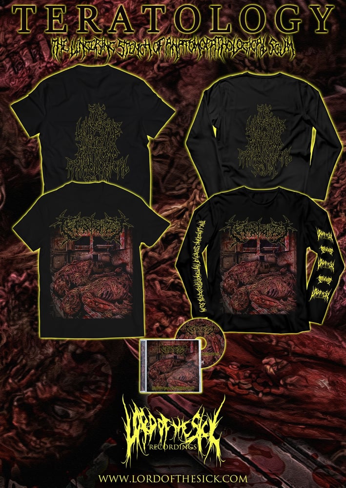 Image of shirt / longsleeve TERATOLOGY "The Lingering Stench Of Anatomopathological Scum"