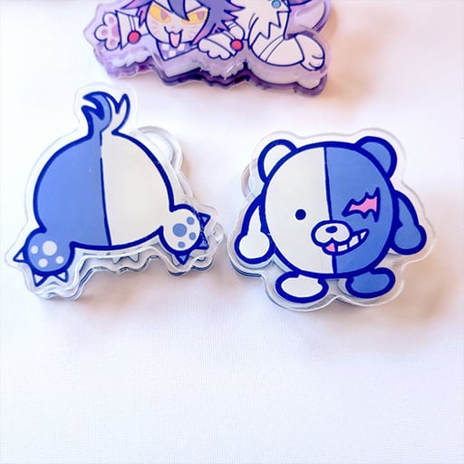 Danganronpa Acrylic Clips!