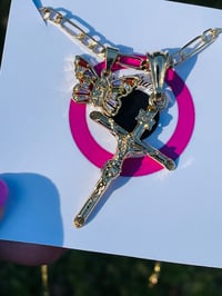 Image 2 of Crucifix virgencita necklace 