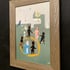 witches circle ( linen print ) FRAMED faux-wood 5X7 Image 2