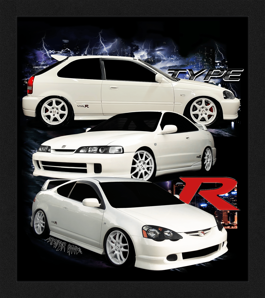 Championship White Type R Print | Prosper Goods