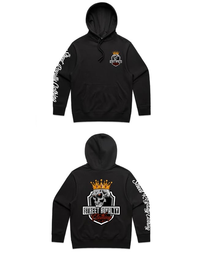 Street Royalty Black Youth Hoodie