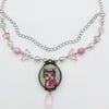Kitty with Pink Ribbons 