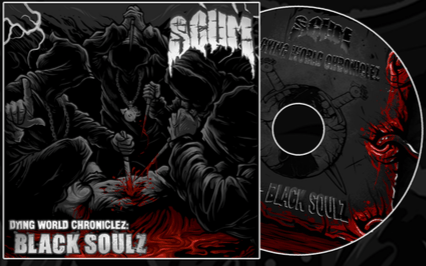 Image of SCUM : BLACK SOULZ CD