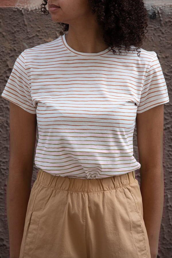 Image of T-SHIRT A RIGHE