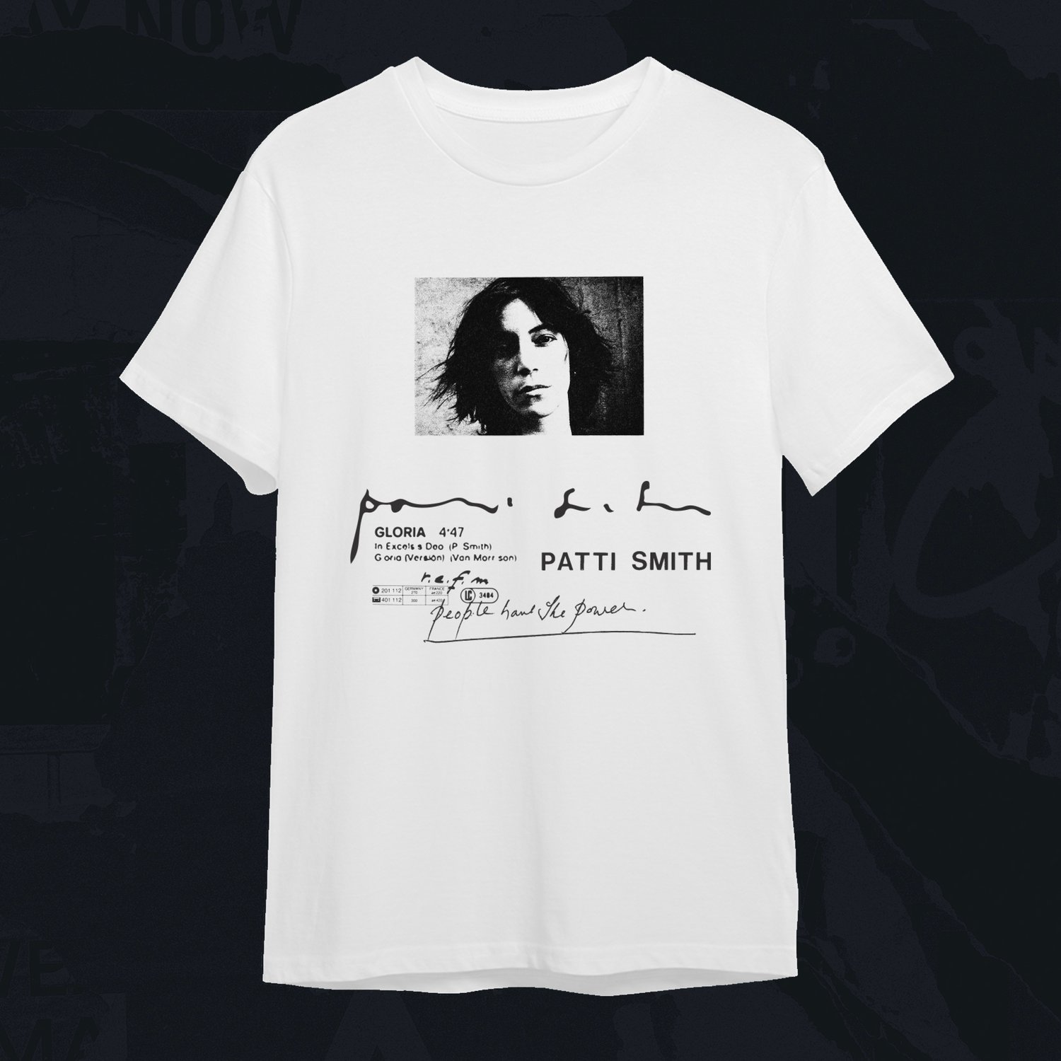 Image of Patti Smith Gloria Tee