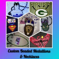 Beaded Medallions/Necklaces 