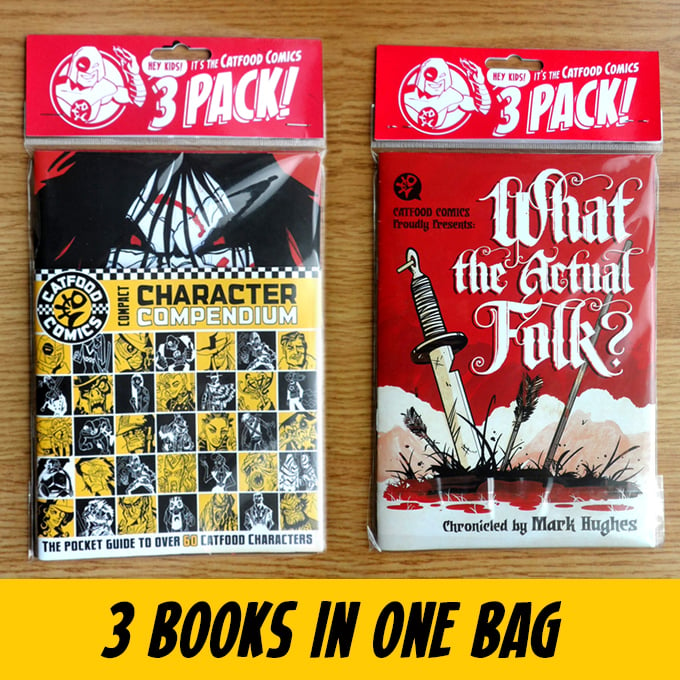 Image of The Catfood Comics 3 Pack