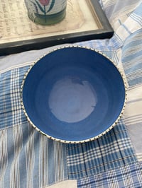 Image 3 of Beautiful Ship Bowl with flowers SOLD TO SHARON 