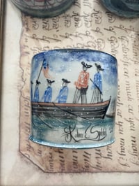 Image 1 of Washington Crossing the Delaware by Kolene Spicher SOLD TO ANN H
