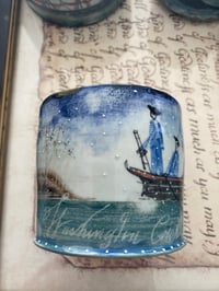 Image 3 of Washington Crossing the Delaware by Kolene Spicher SOLD TO ANN H
