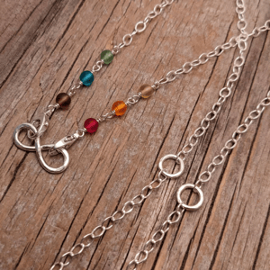 Image of Custom convertible length sterling silver chain