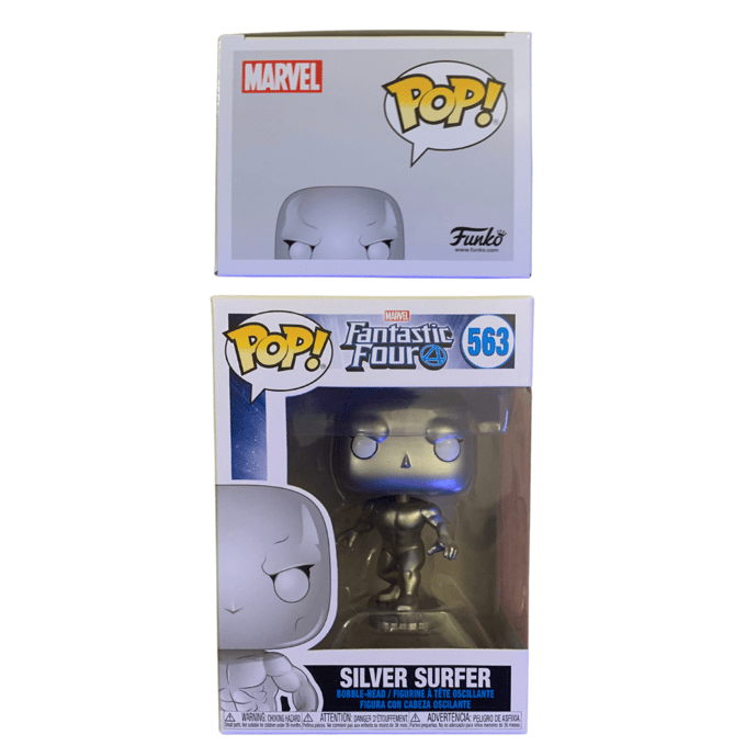 Image of  Marvel Fantastic Four “Silver Surfer” Funko Pop 
