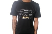 Image 1 of MENS BLACK CAR T-SHIRT 