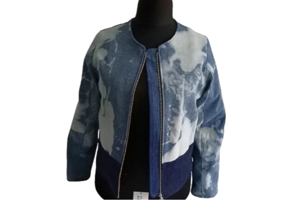 UPCYCLED DENIM LADIES JACKET 