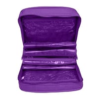 Image 4 of Oval Craft Organizer Bag in Purple ON SALE