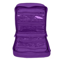 Image 2 of Oval Craft Organizer Bag in Purple ON SALE