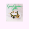 Green Aventurine Goddess💚 Custom Charm Bracelet