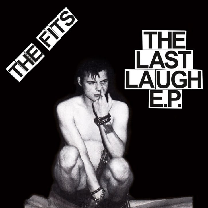 Image of the FITS - "LAST LAUGH E.P." 7" (blue vinyl)
