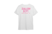 Image 2 of DALLERY DEPT TEE (WHT/PINK)
