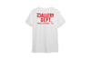 DALLERY DEPT TEE (WHT/RED)