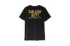 DALLERY DEPT TEE (BLK/YELLOW) AND A 