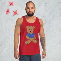 Image 4 of Benny In Blue Unisex Tank Top
