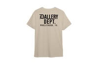 Image 2 of DALLERY DEPT TEE (CREAM/BLK)