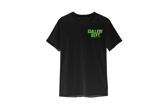 Image of DALLERY DEPT TEE (BLK/GREEN)