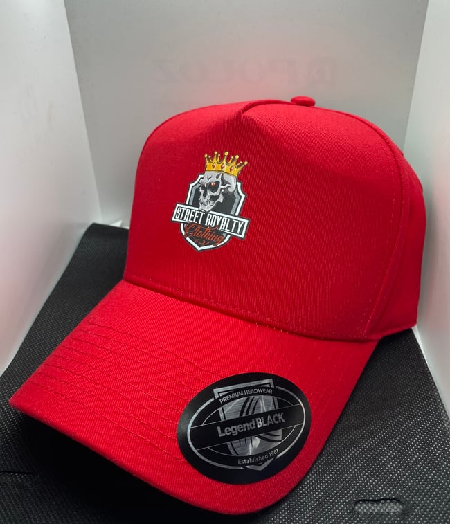 Street Royalty Red Snap Back