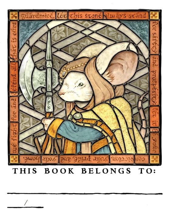 Image of Mouse Guard 2022 Bookplate