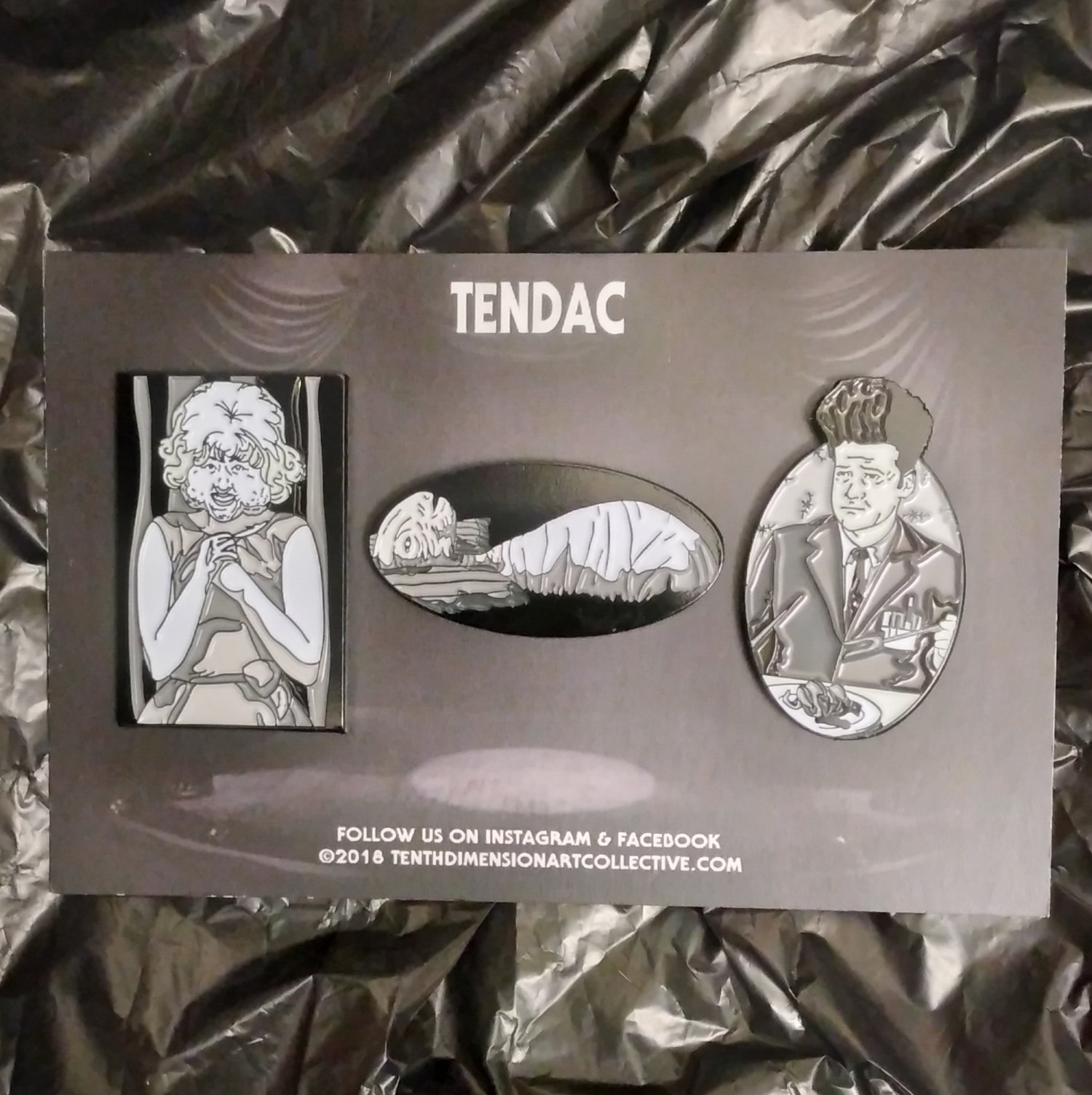 Image of ERASERHEAD inspired Henry's Dream pin set