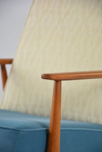 Image 3 of Fauteuil FOX bicolore bleu