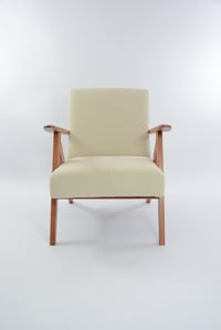 Image 2 of Fauteuils KOMPAS bouclette ivoire 