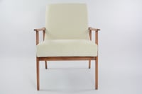 Image 2 of Fauteuil SNIZENIK crème