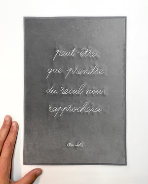 RECULER / RAPPROCHER - Original