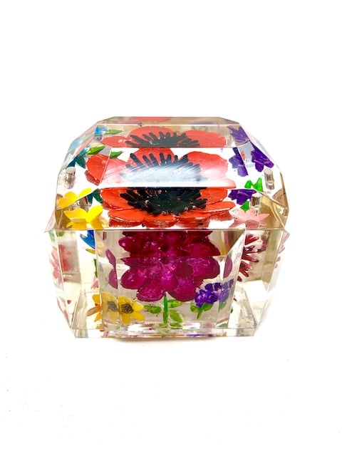 Image of Painted Mini Victorian Flower Box