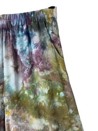 Image 11 of L Woven Summer Set in Cool Spiral Ice Dye