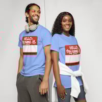 Image 2 of Customizable "Hello, My Name Is" Graffiti T-Shirt